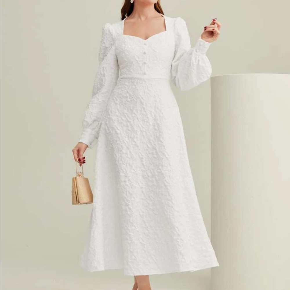 White dress